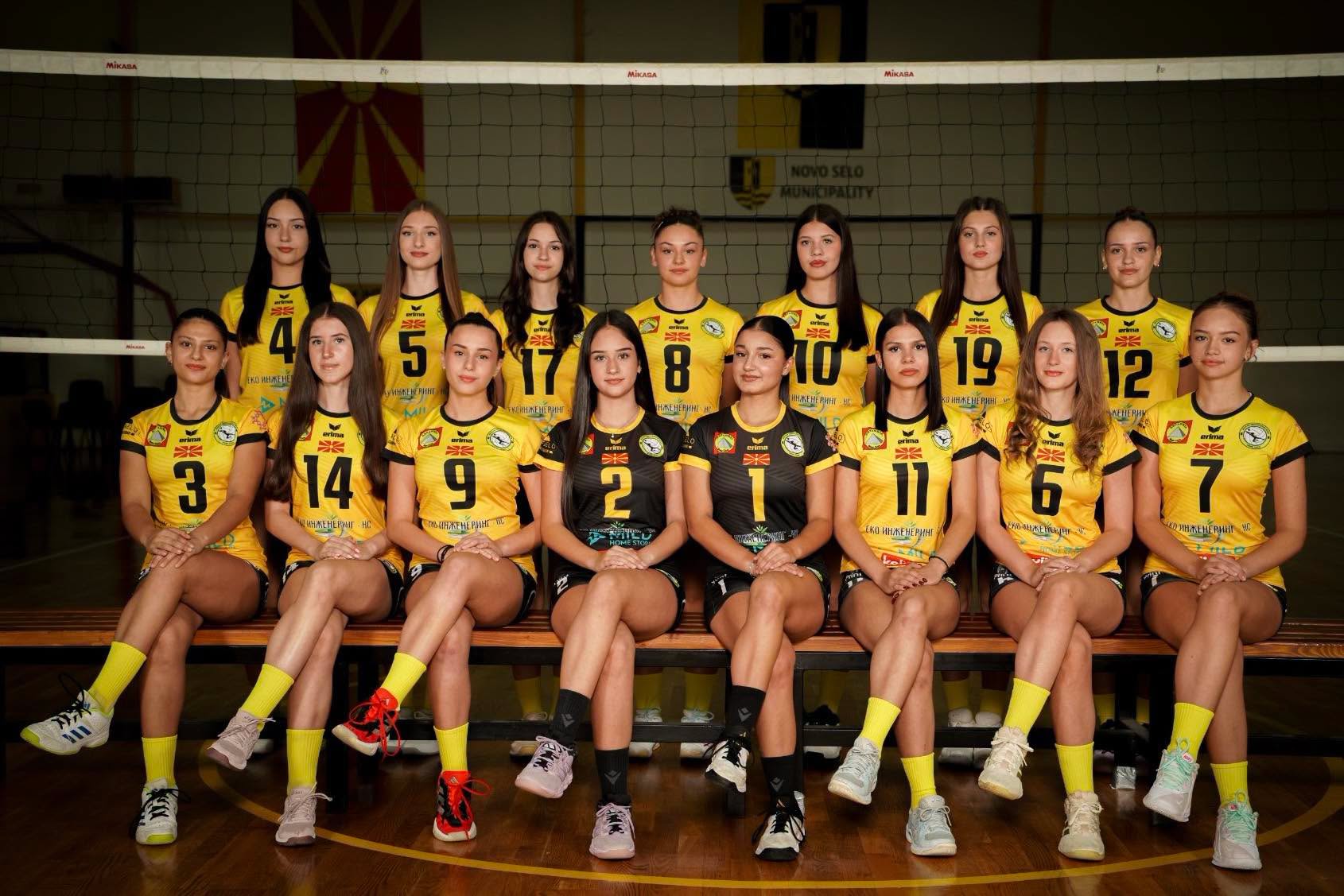 Girls Empowerment through volleyball at ŽOK Novo Selo