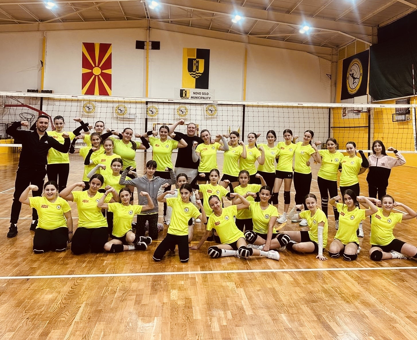 ŽOK Novo Selo girls volleyball team